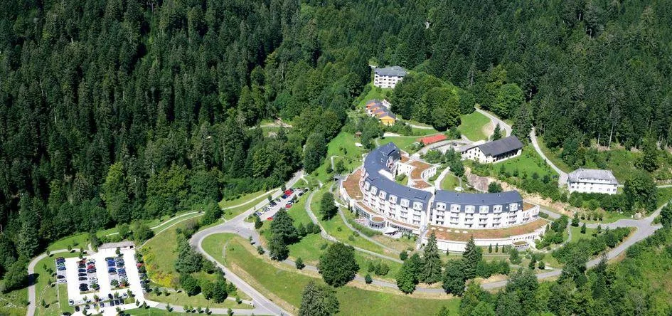 Luftaufnahme vom Reha-Zentrum Todtmoos - Klinik Wehrawald