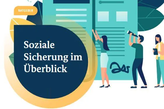 Titelblatt des Ratbegers "Soziale Sicherung im Überblick".